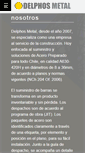 Mobile Screenshot of delphos.cl